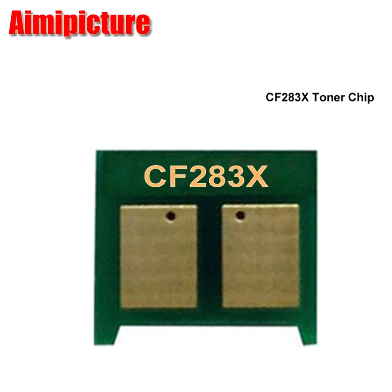 CF283X 83X 283 83 283X чип картриджа с тонером для HP M125/M127/M225/M201 5 шт./лот | Компьютеры и офис