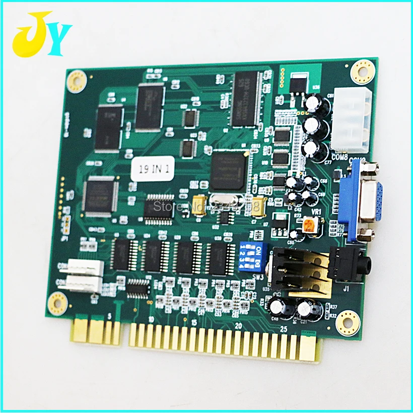 Классическая модель аркадная игра 19 в 1 мульти Игра Аркада PCB Cabnet горизонтальный