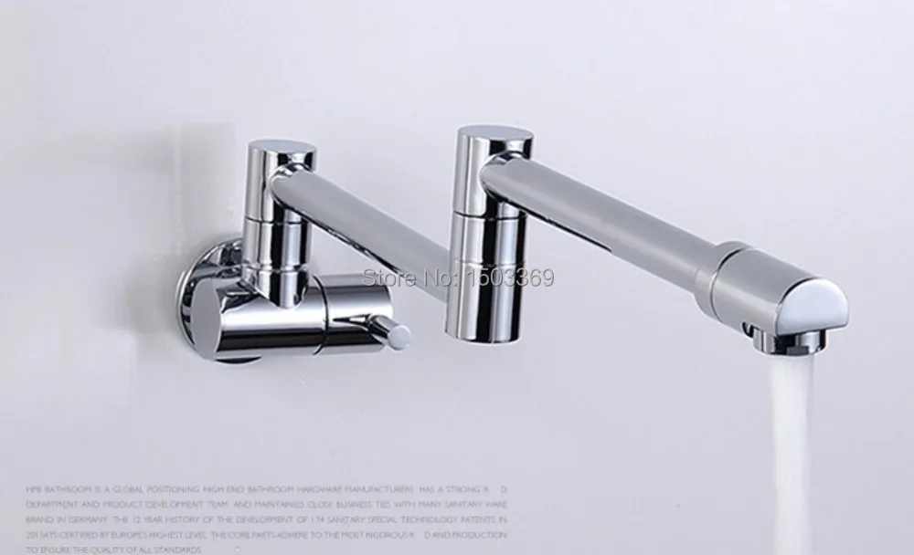 Высококачественный латунный материал вращающийся смеситель для ванной комнаты