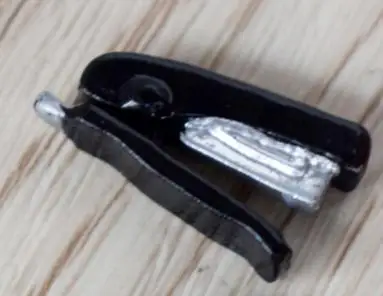 1pcs stapler black Моделирование мини-какулятор степлер Канцтовары для 1/12 миниатюрный кукольный домик Декор Мебель подходящие аксессуары Игрушка - Цвет: 1pcs stapler black