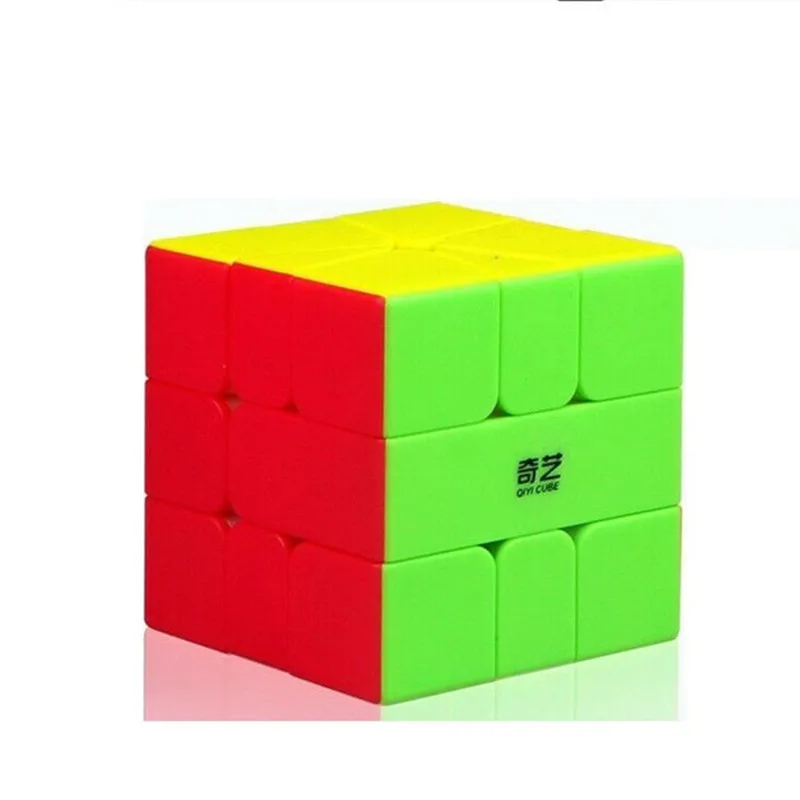 

QiYi QiFa SQ1 3x3x3 Irregular Speed Magic Cube Twist Puzzle Educational Toy Multi-Color Stickerless Ultra-Smooth Brain Teaser