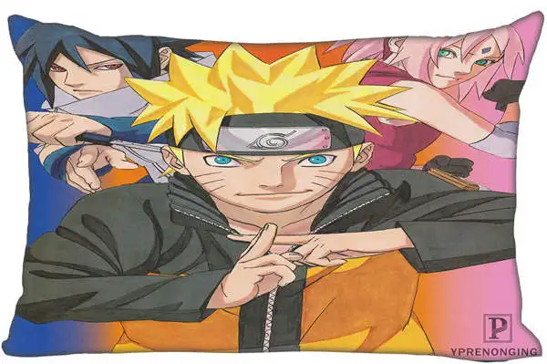 Rectangle Pillowcase На заказ Наруто кьюби наволочки прямоугольные наволочки молния 35x45 см(одна сторона печати) 180516-sina-25 - Цвет: Rectangle Pillowcase