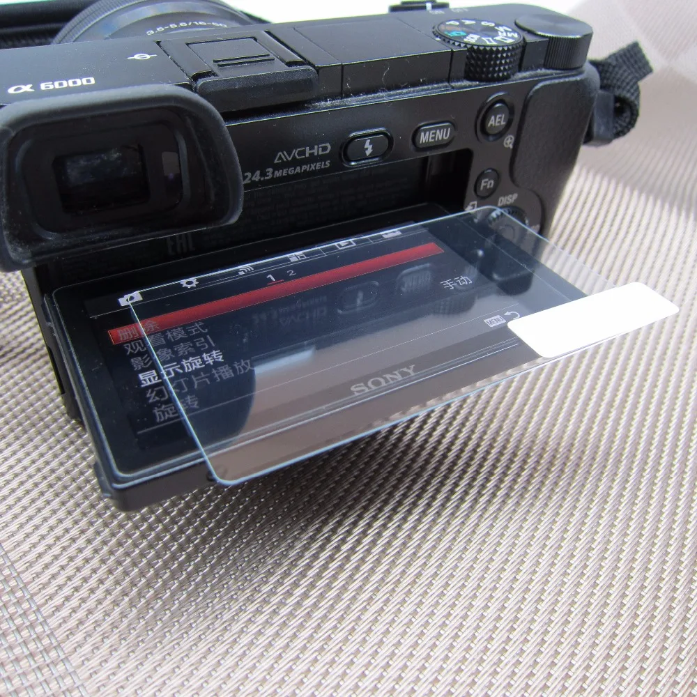 Закаленное стекло для Sony A6000 A6300 A5000 2 шт. ЖК экран DSLR Alpha Nex 7 NEX 6 0 33 мм 5 DScreen