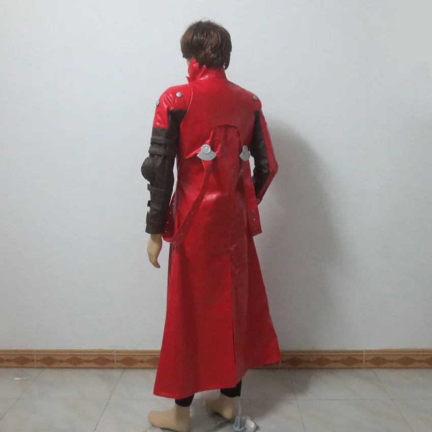 Красный тригун Vash Stampede Косплей Костюм изготовленный на заказ любой размер