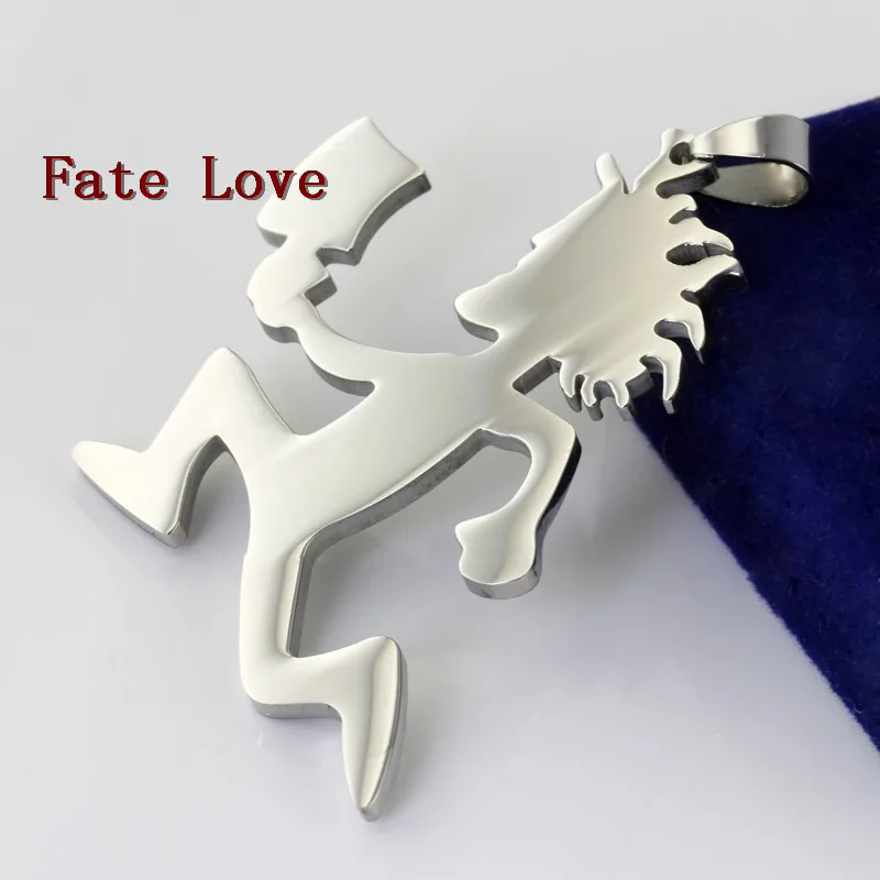 Fate Love 5 предметов в лоте; большие 2 дюйма Hatchetman Шарм ПМС из вулканической лавы Мужская подвеска Juggalo Класс Нержавеющая сталь кулон Подвески Серебро