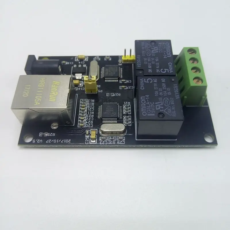Package one Сетевое реле Ethernet реле 2 дистанционного переключателя умный дом IP реле - Габаритные размеры: Package one