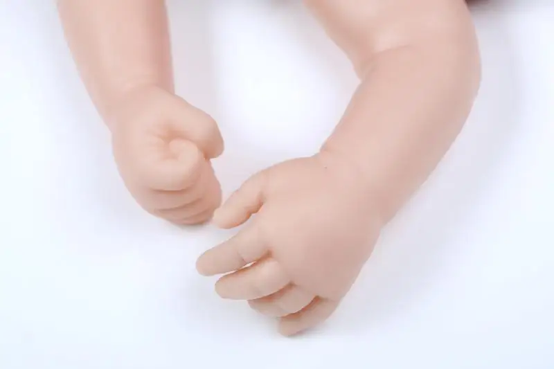 NPKCOLLECTION DIY набор для детских кукол Реборн неокрашенные детали силиконовые наборы