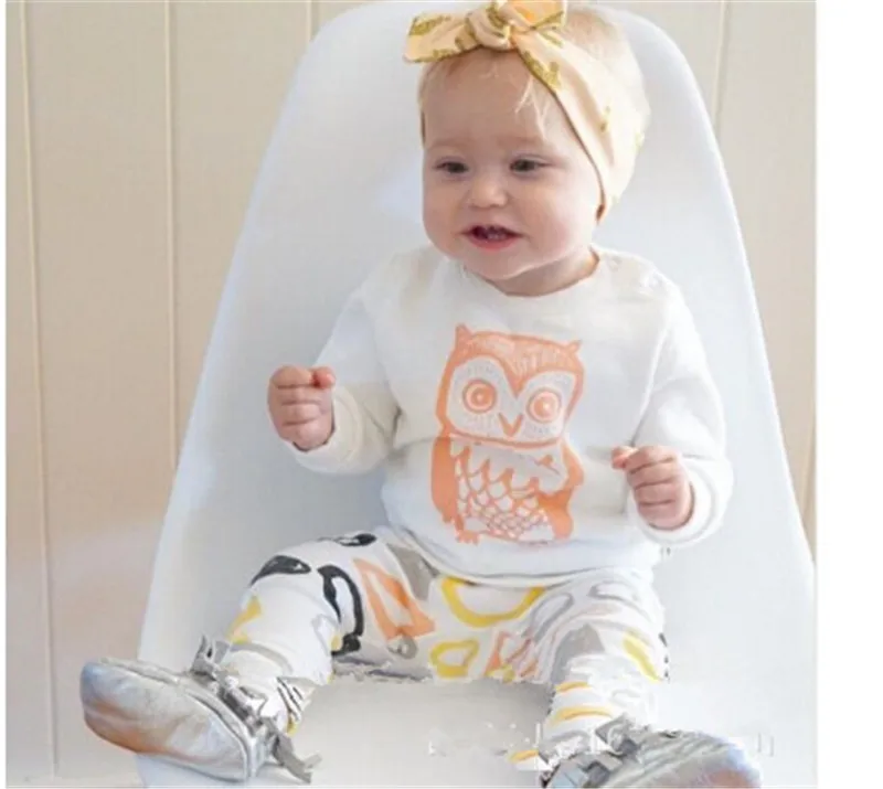 Розничная продажа 2016 Детские Летние Стильные комплекты одежды для младенцев с