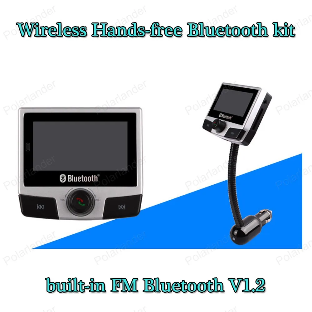 

Bluetooth V1.2, Встроенный FM-пульт, 2,4 дюйма, поддержка SD / USB