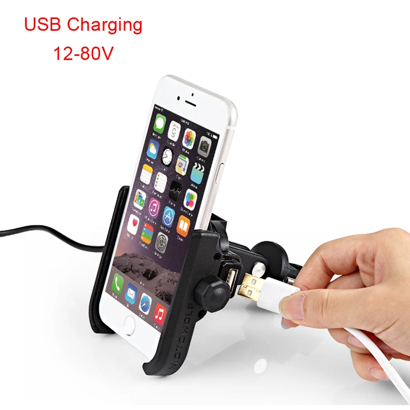 Велосипедный держатель для телефона с USB-зарядкой Iphone X 8 Plus SE S9 | Автомобили и