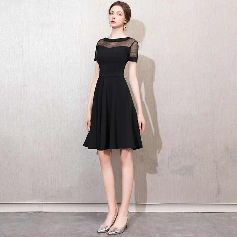 weiyin Cocktail Dresses 2018 Sexy Prom elegant Women Party Dress Cheap Above Knee Mini Robe De Gowns WY753 | Свадьбы и торжества