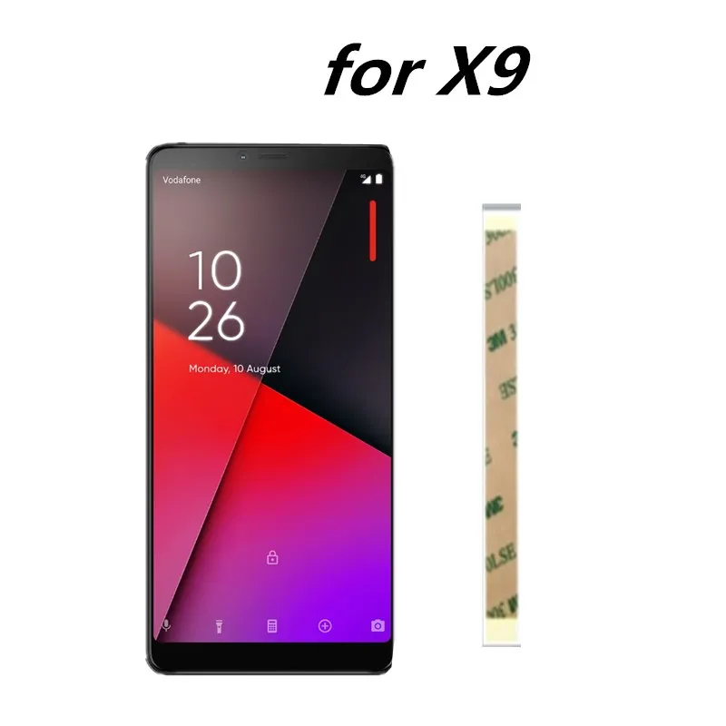 5,7 дюймов для Vodafone Smart X9 vfd820 ЖК-дисплей+ замена сенсорной панели для vf820 820 vf-820 822 сотового телефона