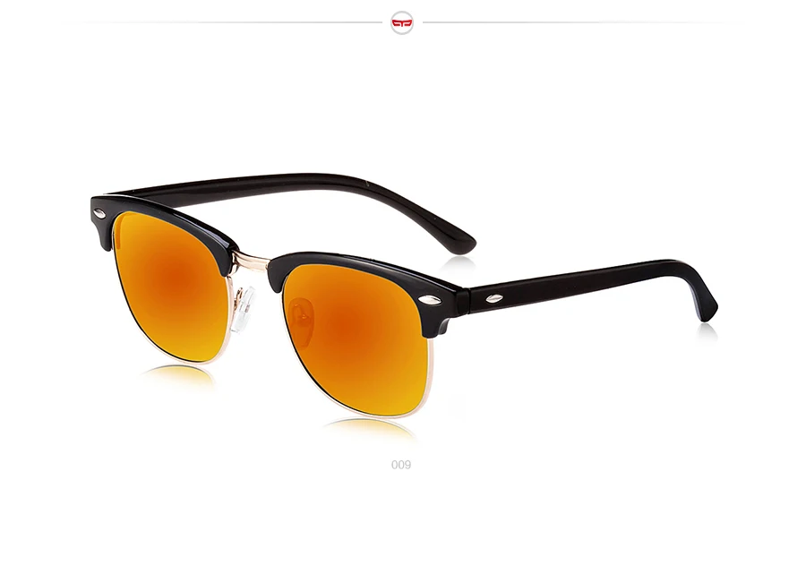 TRIUMPH VISION поляризованные солнцезащитные очки для мужчин и женщин классические полуоправы зеркальные солнцезащитные очки для вождения Gafas de sol mujer Shades
