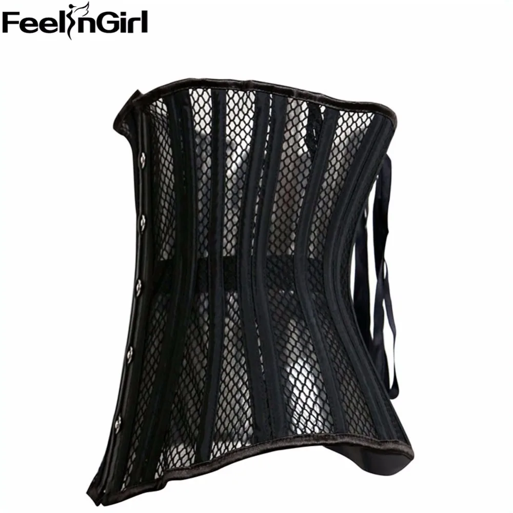 Женские Эластичные корсеты облегающие Корсеты с сеткой на лето S XXL C D|corset pink|corset