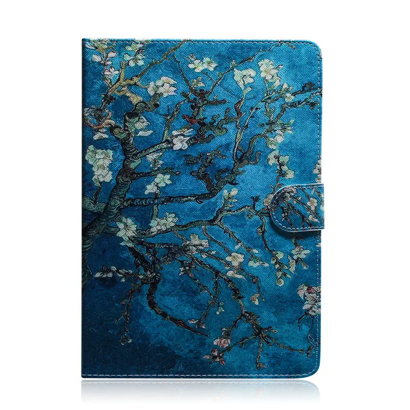 B019 Чехол С Рисунком Тигра для samsung Galaxy Tab A 10,1 T510 T515 SM-T510 SM-T515 чехол Funda Подставка для планшета чехол+ подарок - Цвет: B019