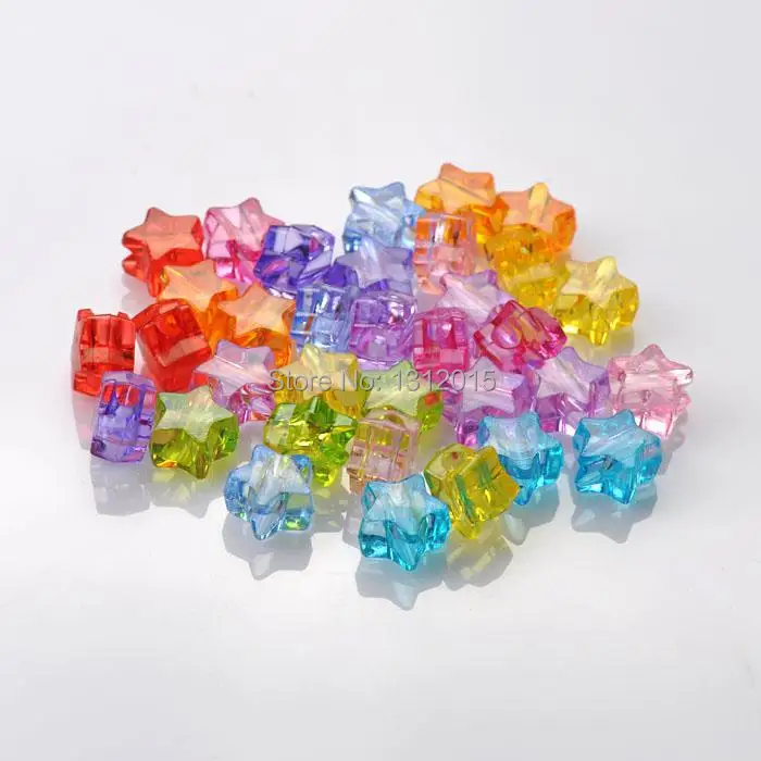 Бесплатная доставка! Сделай сам 50 шт в наборе акриловые прозрачные бусины с