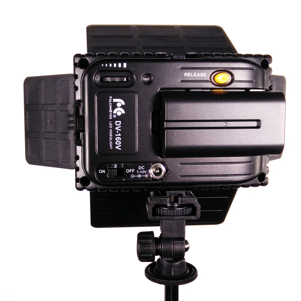 Falcon Eyes DV-160VC CRI95 + 160 СВЕТОДИОДНЫХ Видео Камеры Лампочка Фотография Освещение с NP-F550