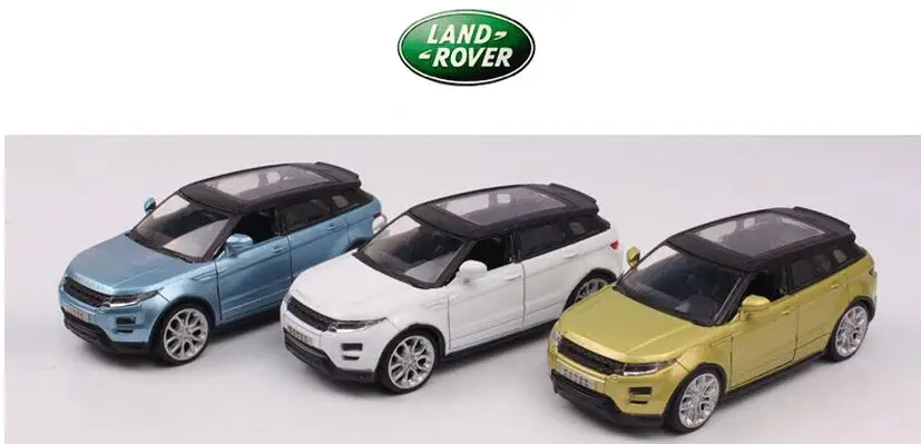 Автомобиль из сплава яркий 1:35 для Land Rover Evoque литые игрушки коллекционный