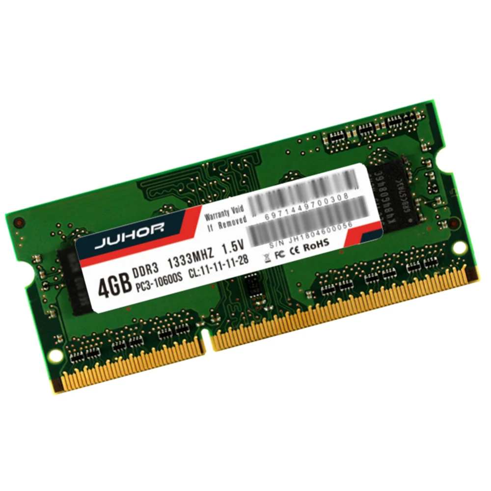Память для ноутбука 4GB 8GB PC3 10600 1600 MHZ 204Pin 1 5 V SODIMM|Оперативная память| |
