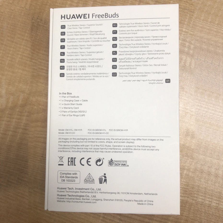 Huawei FreeBuds глобальная версия huawei Bluetooth гарнитура Hi-Fi Беспроводной наушники кран