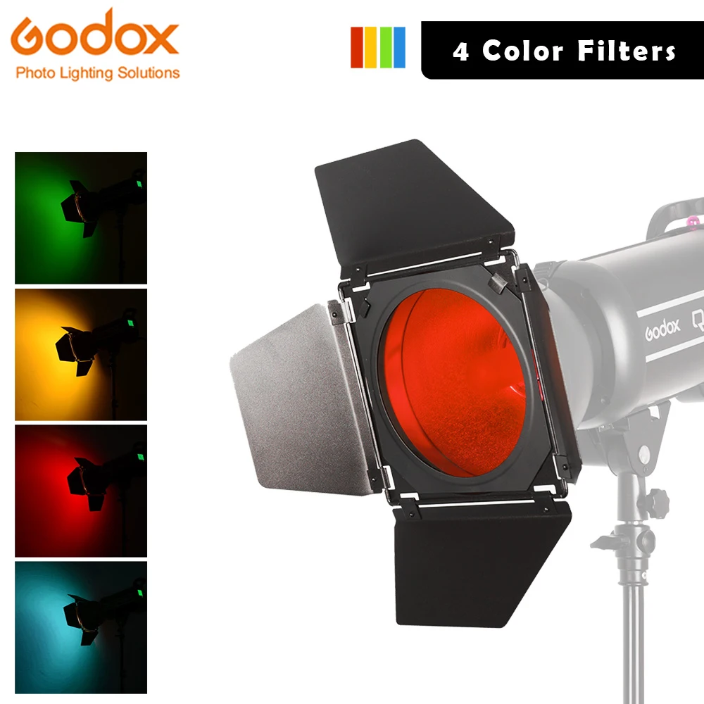 Godox BD 04 Bowens крепление створки с сотовой сеткой фильтр для стандартного отражателя