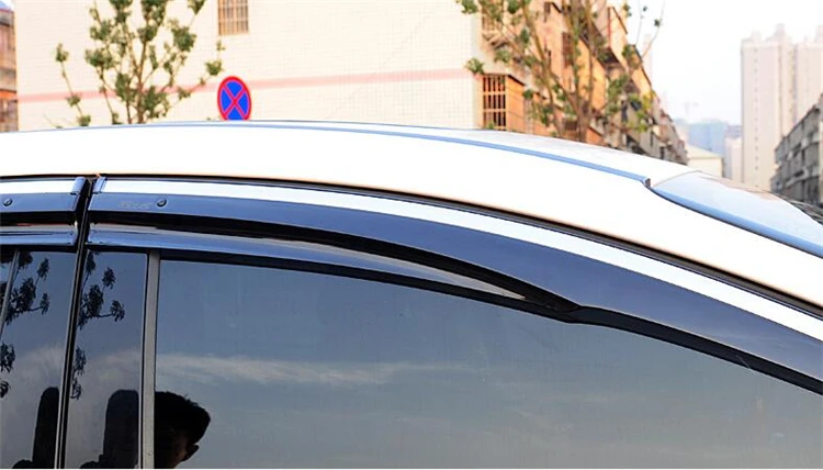 Для Ford focus Window козырек для 2017 Vent Shades Защита от солнца и дождя дефлектор 4 шт./компл.