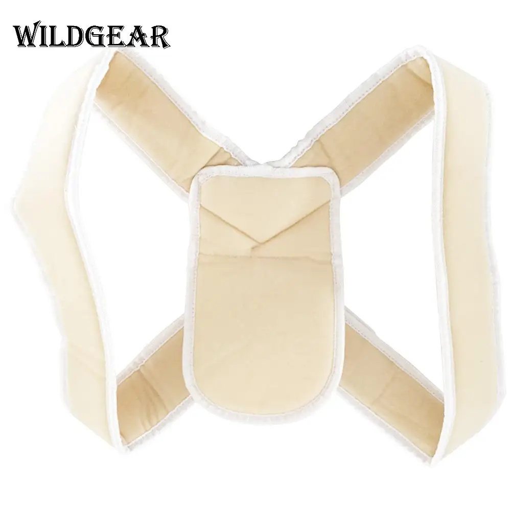 WILDGEAR Корректор осанки Вернуться Поддержка регулируемые подтяжки и s ремень на
