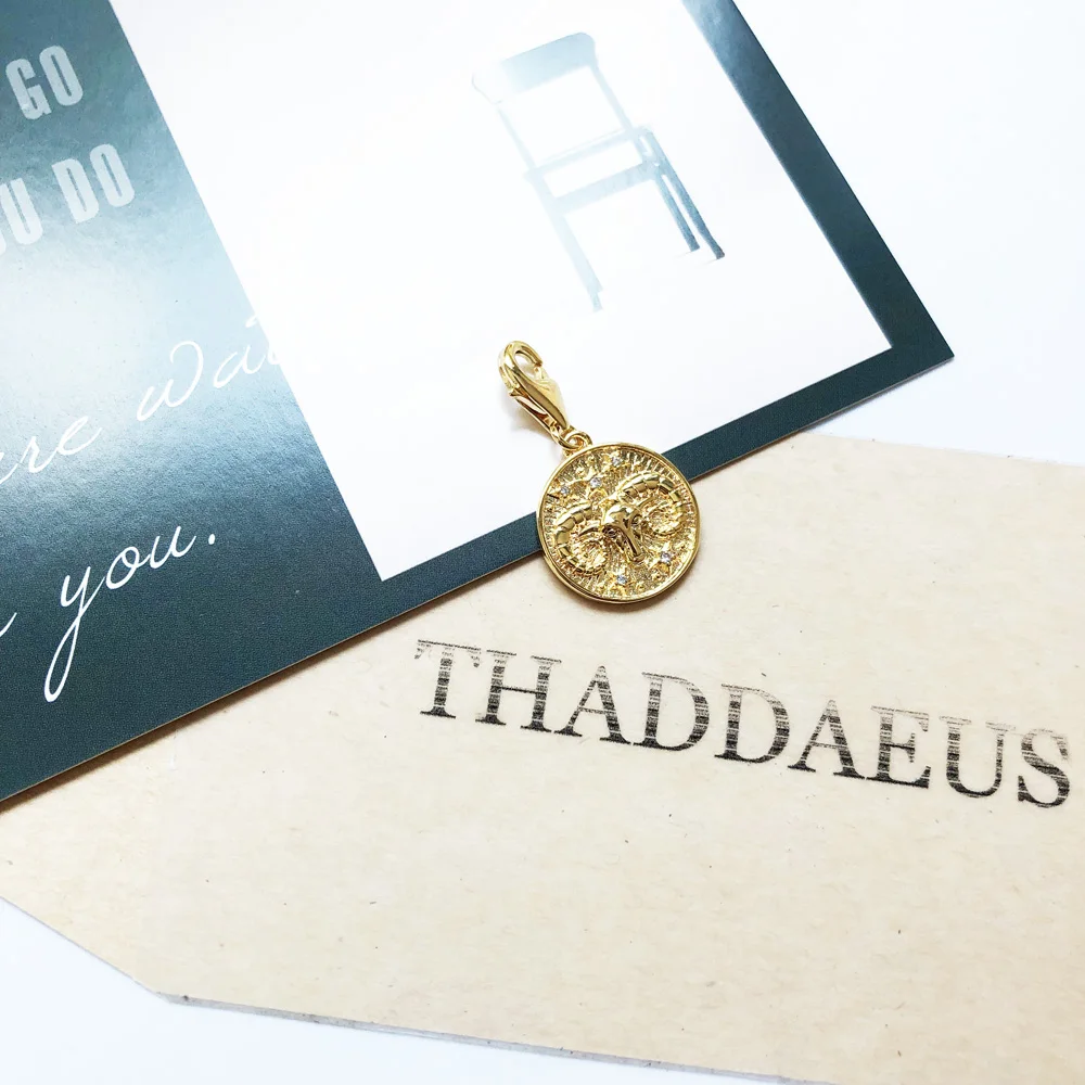 Очаровательные шармы Овен со знаками Зодиака для женщин и мужчин модные