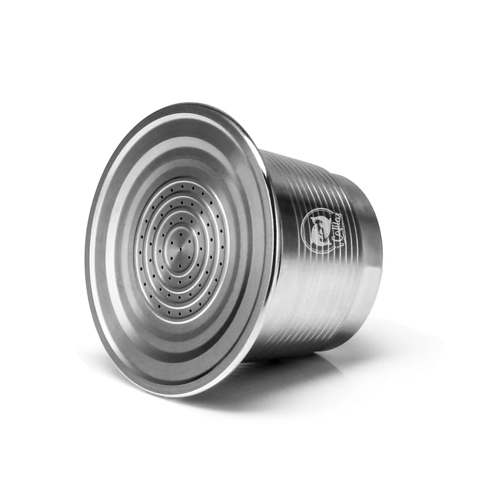ICafilas новая Нержавеющая Сталь Nespresso металлическая многоразовая капсула для