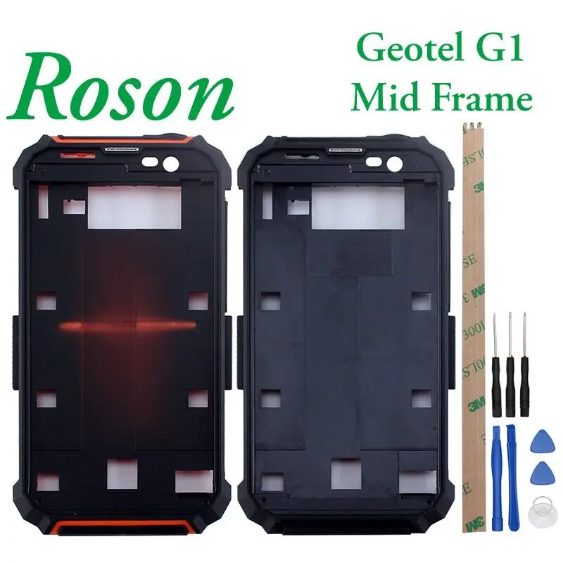 Высококачественные ударопрочные защитные корпуса Roson для Geotel G1 Mid Frame смартфона +