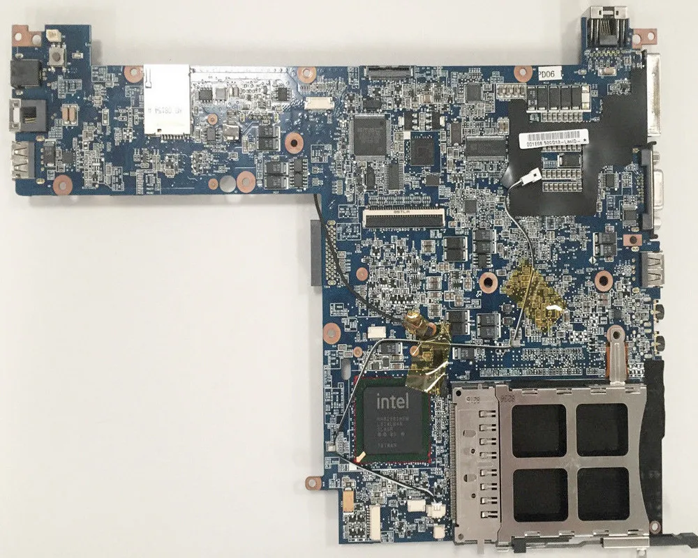 Оригинальная материнская плата для ноутбука 462582 001 HP Pavilion 2510p 2710p|Компьютерные