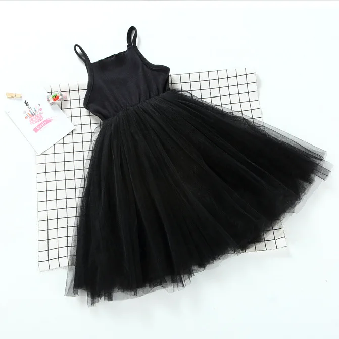2018 Stripped Puffy TUTU Dress Sweet Summer Sleeveless princess dress for girl kids elegant Holiday wedding | Детская одежда и