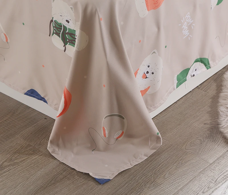 Домашний текстиль одеяло наволочка плоская простыня для девочек подростков