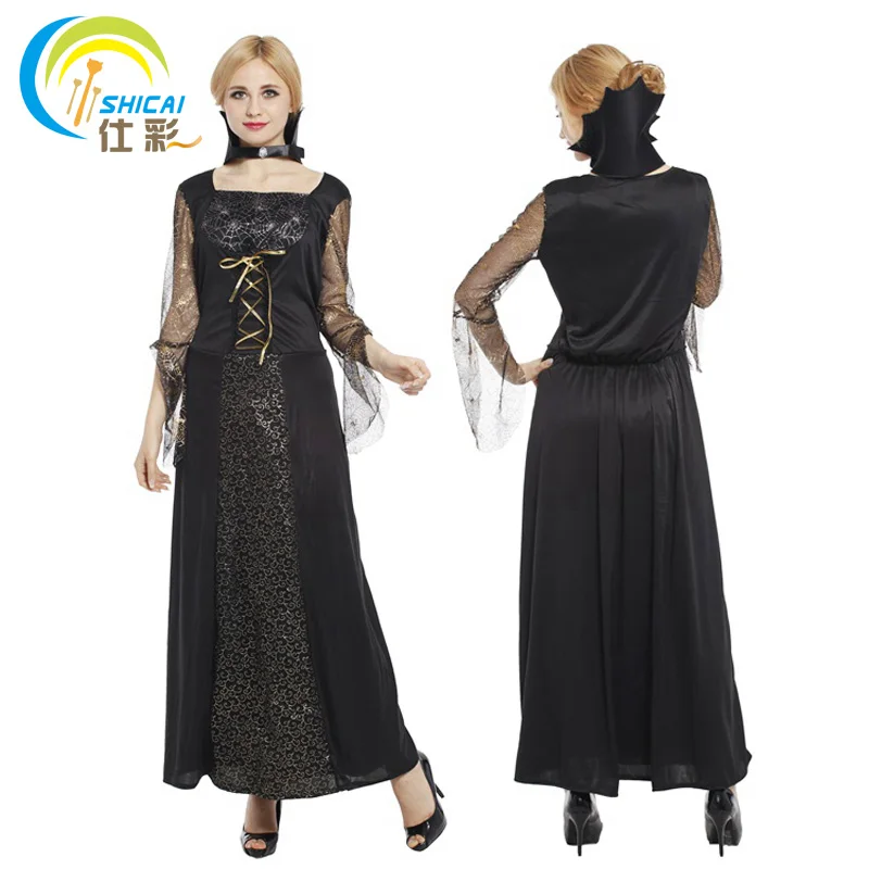 Бесплатная доставка семейный костюм вампира для взрослых мужчин и женщин