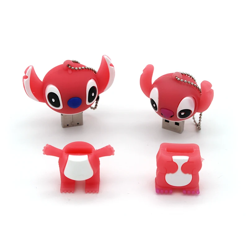 Новый Ститч мультфильм Флешка U диск 64 Гб веселый Usb флэш накопитель 32 16 карта