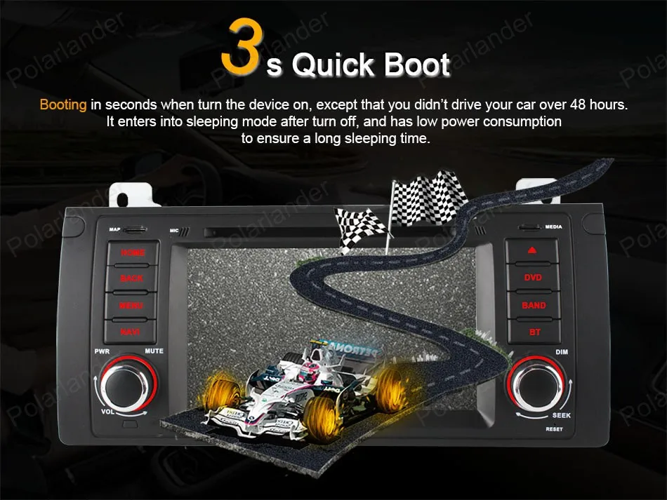 1024*600 Android Поддержка автомобильного DVD BT 3G WiFi GPS DTV DAB + OBDII DVR TPMS для B/MW/E39/X5/M5/E38/E53 FM AM