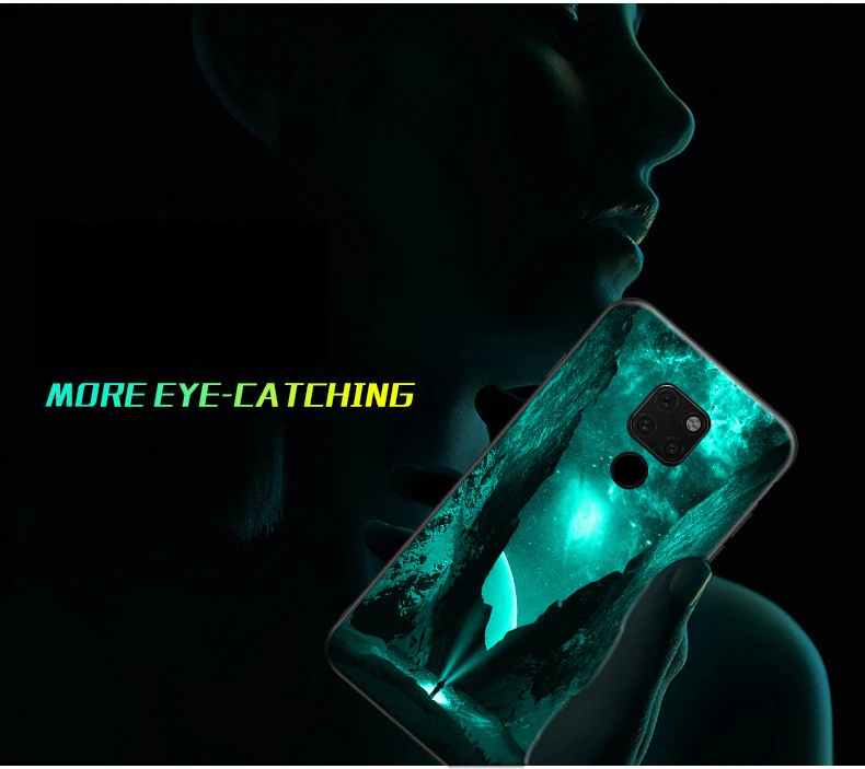 Световой закаленное Стекло чехол для huawei Коврики 20 P20 Lite рro 20Pro 20X Honor 8X макс 7X10 V10 Nova 3e 3 3i чехол Тигр чехол с картинкой из сериала Teen Wolf