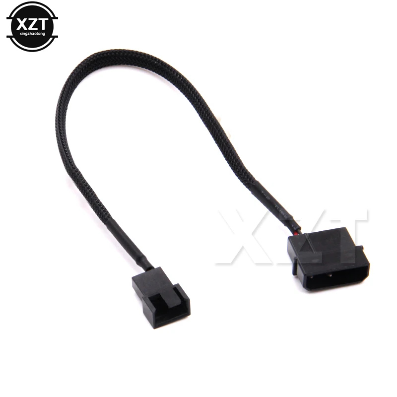 1 шт. охлаждающий разветвитель вентилятора 4pin IDE Molex 1-Port 3Pin/4Pin кабель питания для