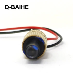 ПромышленныйLAB 3V DC 532 нм зеленый лазер 50 мВт диодный модуль с кабелем