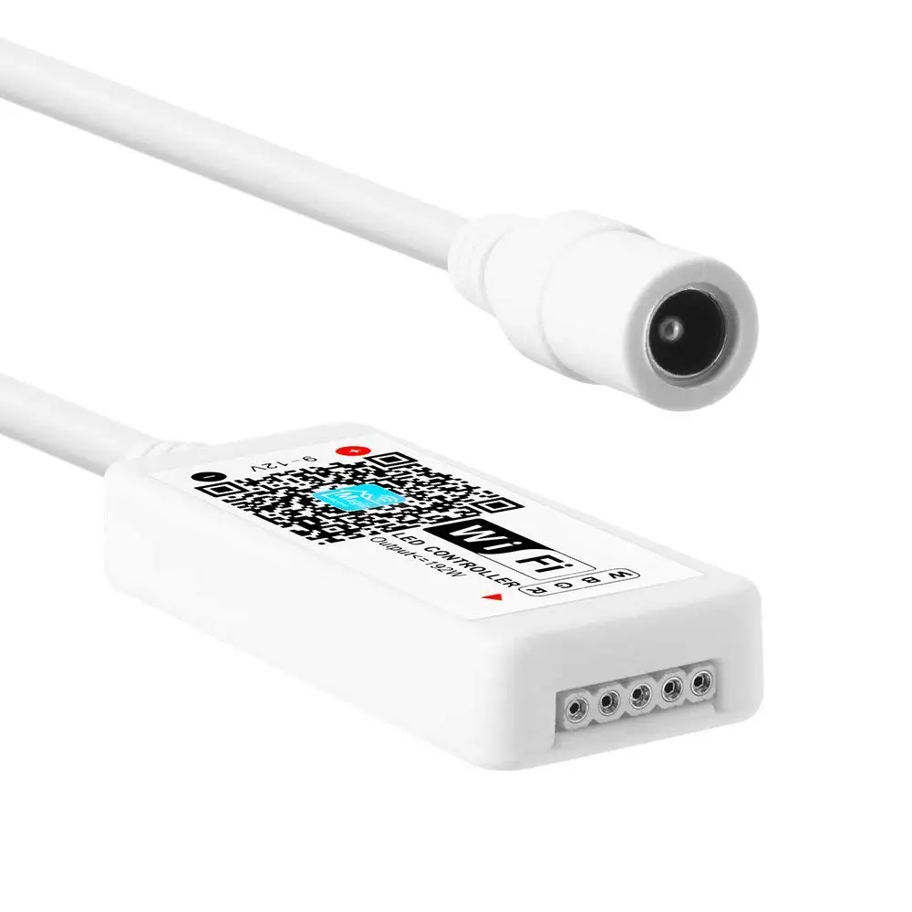 Миниатюрный контроллер для светодиодной ленты с Wi-Fi RGBW iPhone iPad Android смартфона
