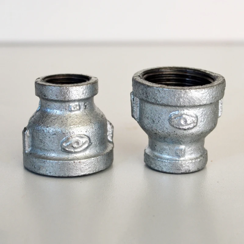 1 шт. 1/2 &quot* 3/4&quot кованая железная труба Резьбовая муфта редуктора штуцер