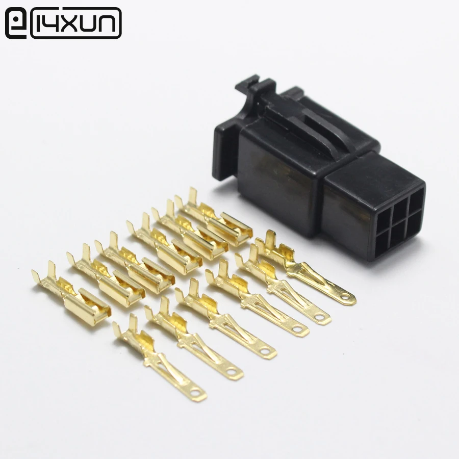 25 комплектов 2 8 мм 2/3/4/6/9 pin автомобильный электрический провод коннектор