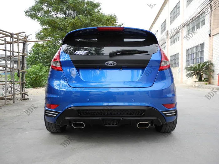 Задний спойлер из АБС для ford fiesta RS 09 12 краска заднего крыла на вашей стороне|spoiler