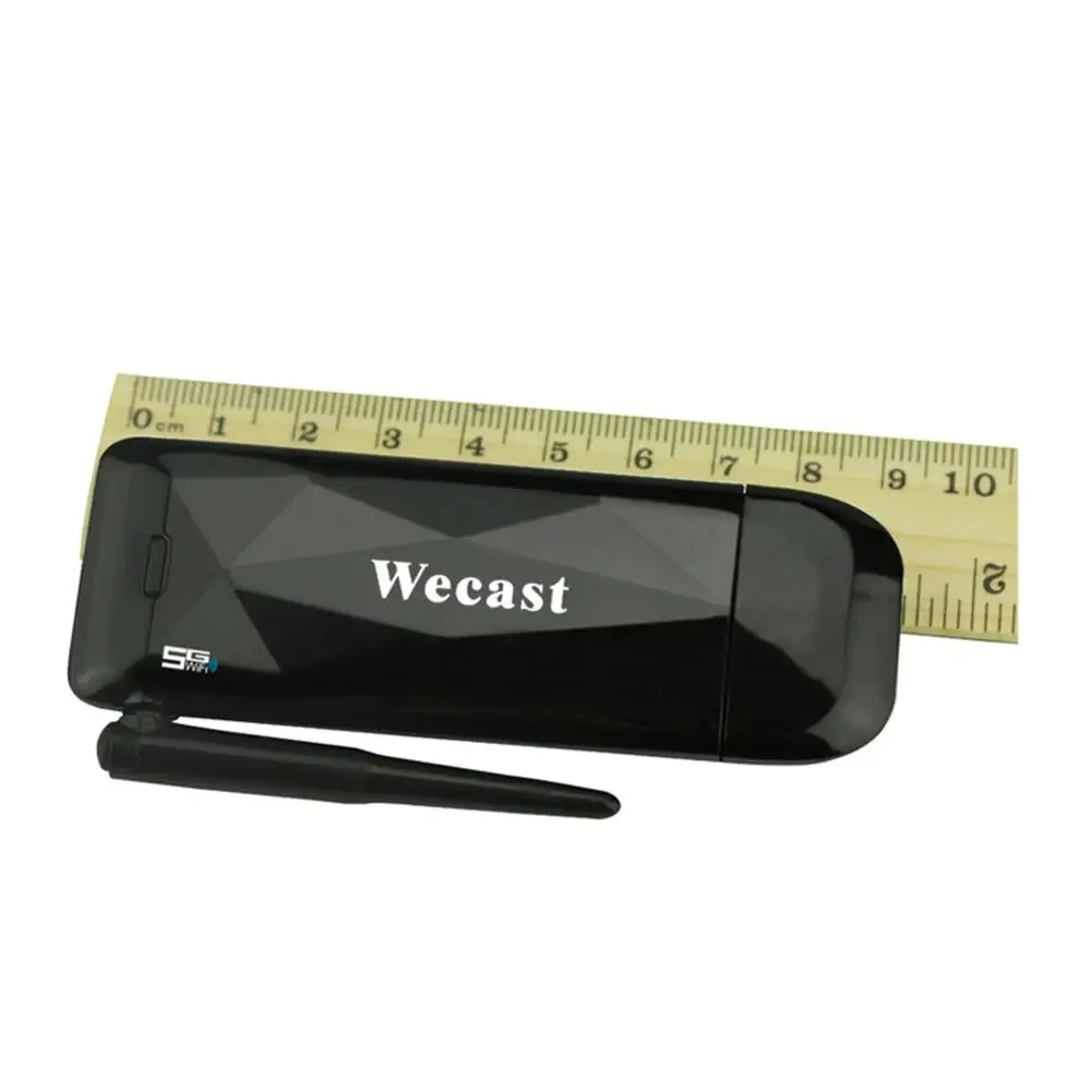 Wecast 2 4/5 г Беспроводной WI FI Miracast Airplay DLNA Дисплей ТВ ключ RK3036 зеркалирование 1080 P HDMI