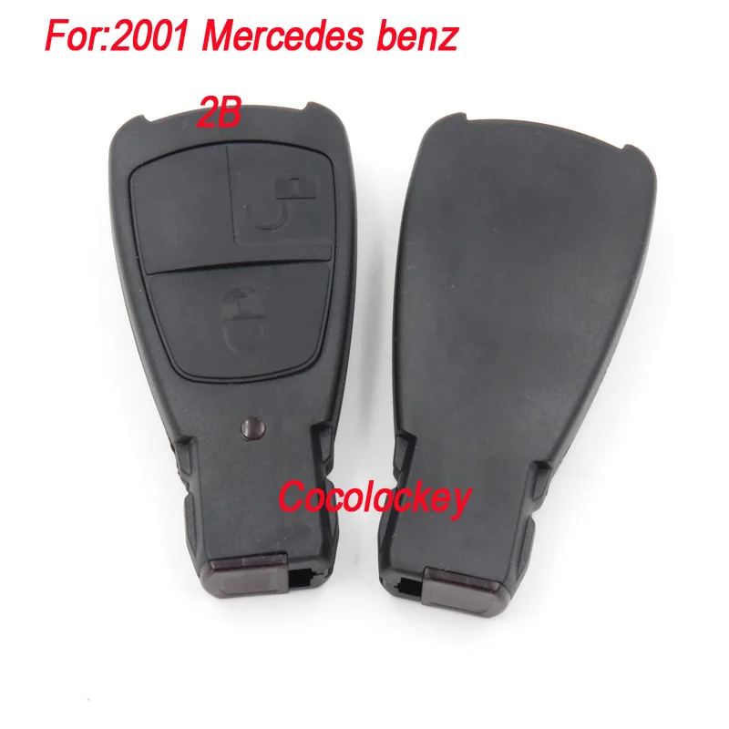1 шт./лот для Mercedes Benz C E R CL CLK SL old 2001 2-кнопочный пульт дистанционного управления