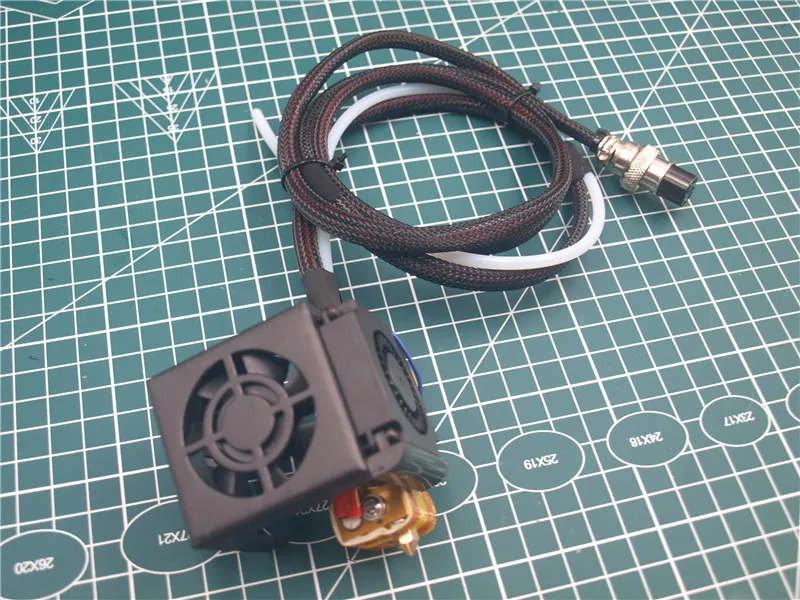 1 шт. полный сборный экструдер hotend Наборы с Чехлы для вентиляторов воздушного