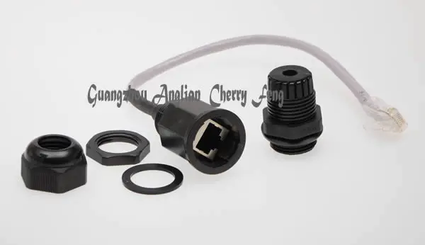 M20 Ethernet LAN RJ45 разъем с кабелем 25 см открытый AP сеть водонепроницаемый адаптер
