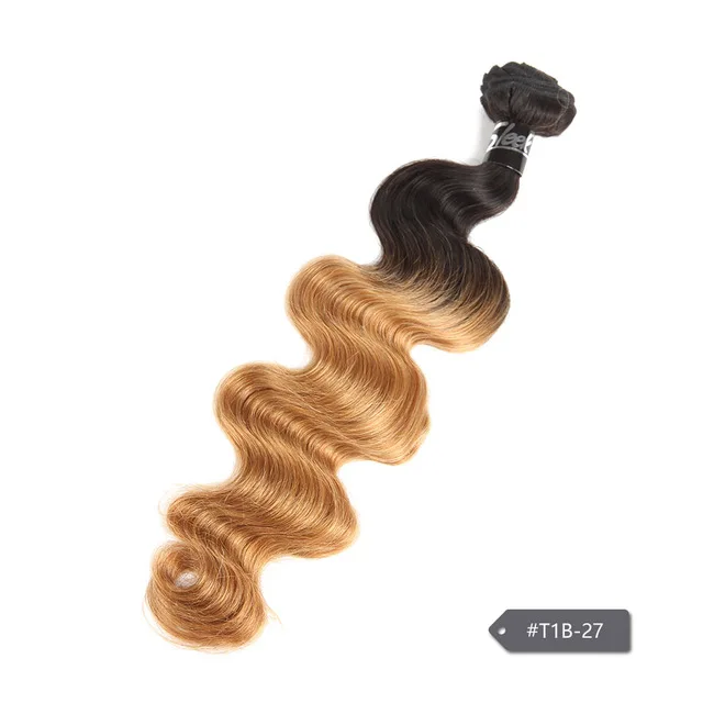Гладкие Человеческие волосы Remy Связки предварительно цветные 99J/27# цвет 613# бразильские пучки волнистых волос натуральные человеческие волосы плетение пучки - Цвет волос: T1B/27