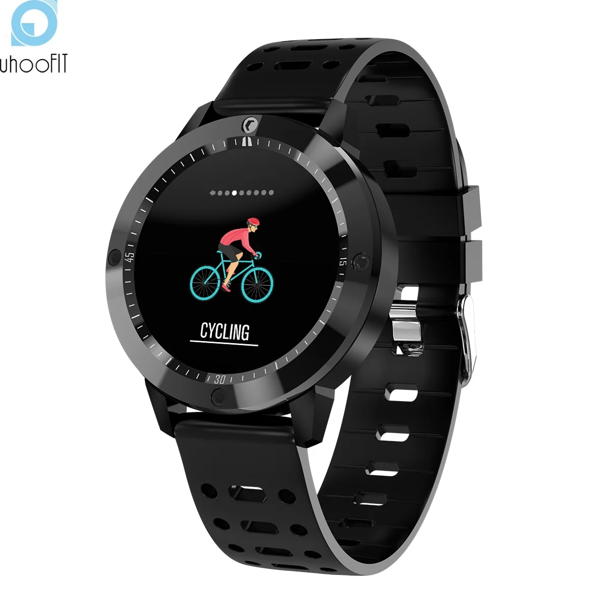 Умные часы SENBONO CF58 IP67 водонепроницаемые умные с закаленным стеклом фитнес трекер