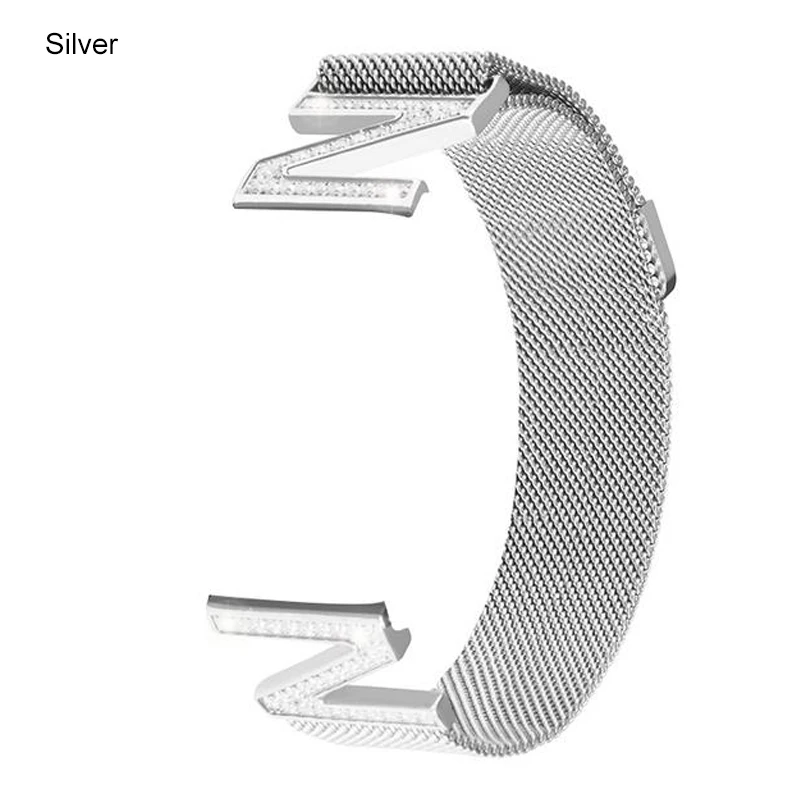 Milanese Loop ремешок для Apple Watch 4 40 мм 44 Z образный алмаз браслет ремешок для iwatch 3 2 1 42 38 аксессуары для наручных часов
